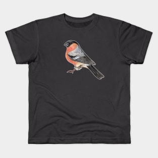 Eurasian bullfinch bird Kids T-Shirt